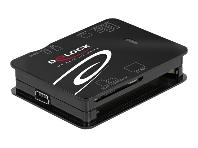 DELOCK USB 2.0 Card Reader fur CF / SD / Micro SD / MS / xD / M2 Speicherkarten