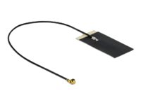 DELOCK WLAN 802.11 ac/ax/a/h/b/g/n Antenne MHF® I Stecker 2,7 - 3,0 dBi 1.13 15 cm FPC intern Klebem