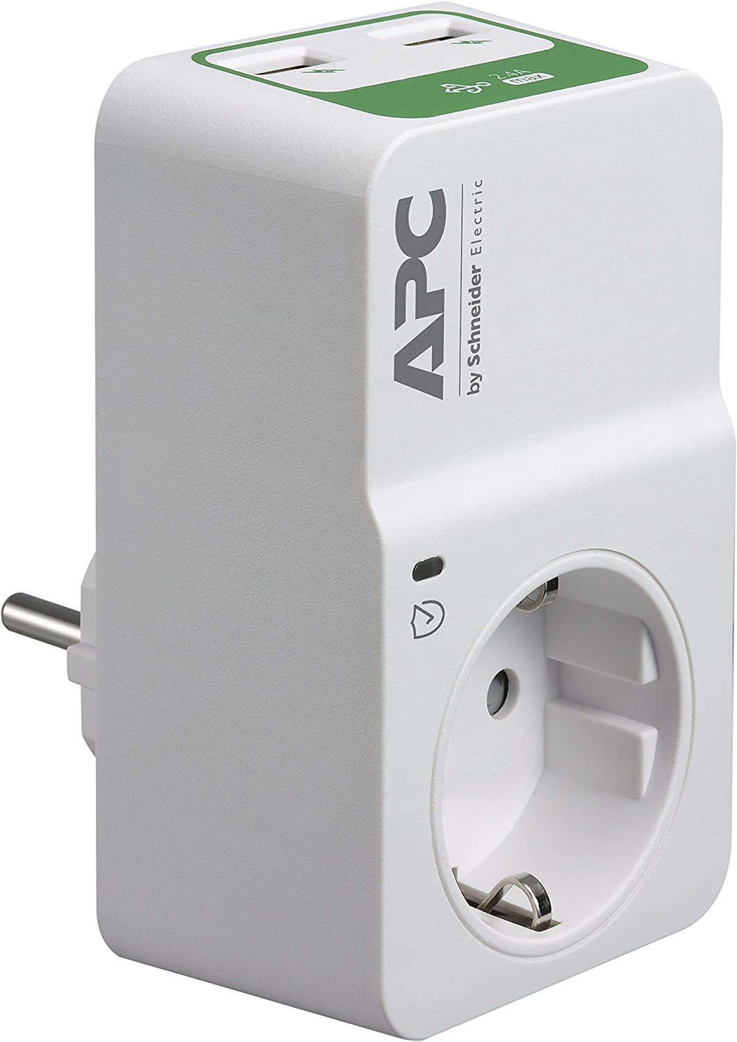 APC PM1WU2-GR Spannungsschutz Weiß 1 AC-Ausgänge 230 V