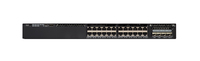 Cisco Catalyst WS-C3650-24PD-E, Managed, L3, Gigabit Ethernet (10/100/1000), Power over Ethernet (PoE), Rack-Einbau, 1U