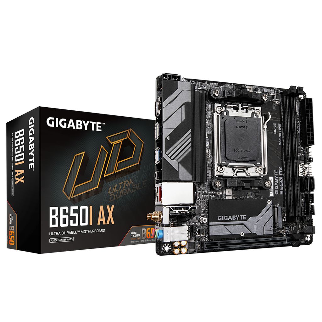 Gigabyte B650I AX Motherboard AMD B650 Buchse AM5 mini ITX