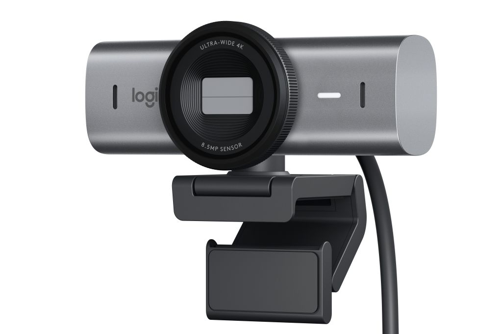 Logitech MX Brio 705 for Business Webcam 8,5 MP 4096 x 2160 Pixel USB 3.2 Gen 1 (3.1 Gen 1) Aluminium, Schwarz