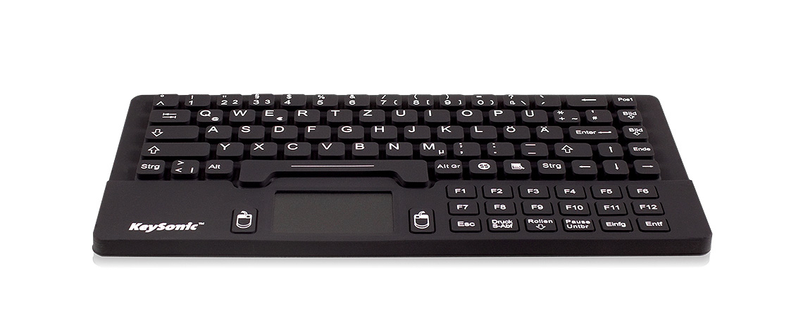 KeySonic KSK-5031IN Tastatur USB QWERTY UK Englisch Schwarz